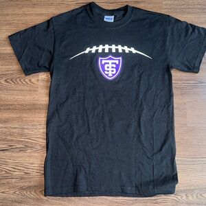 University of St Thomas football graphic t-shirt